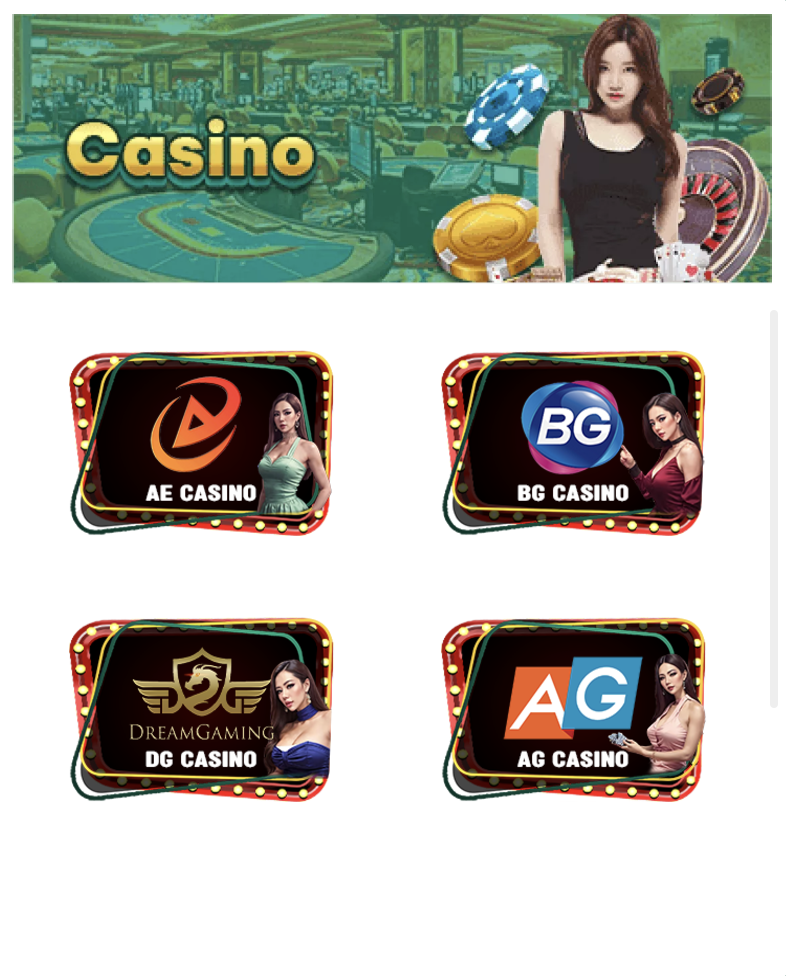 đa dạng sảnh casino